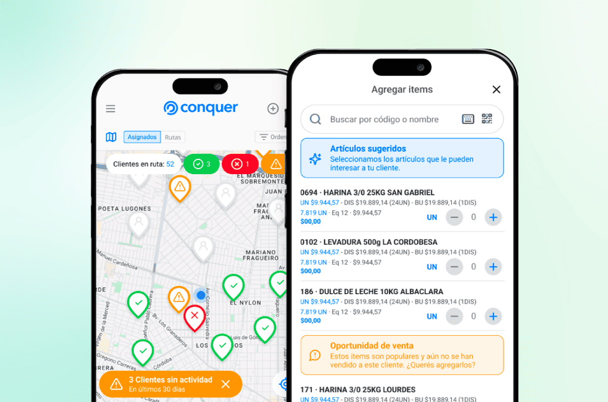 KIRI Ventas optimizada — app rápida en campo