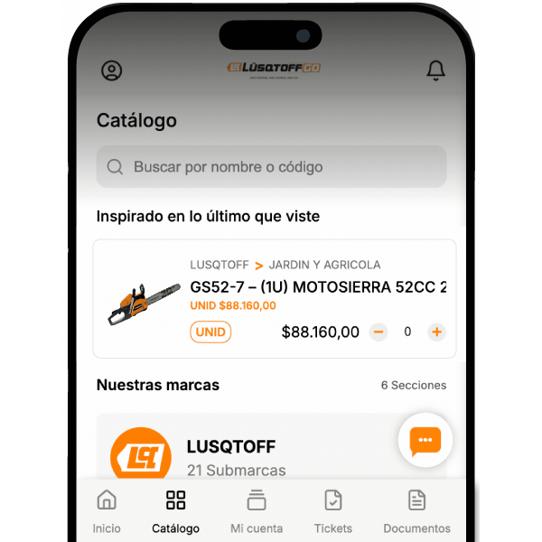 KIRI App Nativa — aplicación iOS y Android para pedidos B2B con notificaciones push