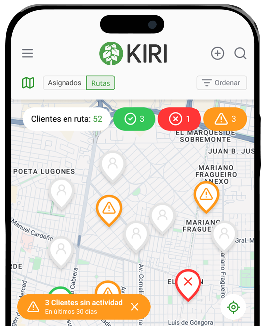 Rutinas y Rutas interface